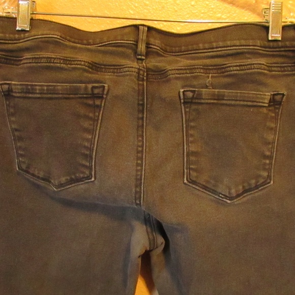 LOFT Dark Brown Skinny Pants - Picture 4 of 4